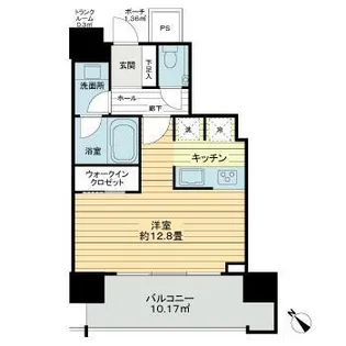 グランドメゾン池下ザ・タワー【4階】の間取り