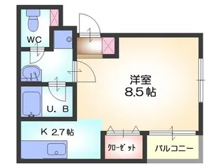 カトレヤ21【3階】の間取り