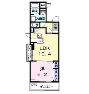 M.Y トヨクニ【1階】の間取り