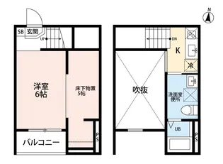 Ju-Jitsu Terrace【1階】の間取り