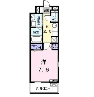 ブランシュ【3階】の間取り