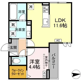 ルヴィータ高道【3階】の間取り