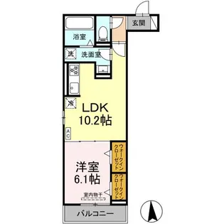 エルドラド【3階】の間取り