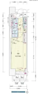 プレサンス丸の内リラティ【0504号室】の間取り