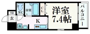 GP栄本町通り【8階】の間取り