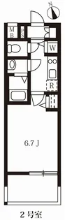 メインステージ名古屋ノースマーク【2階】の間取り