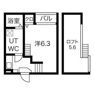SEAPRAIRIE (シープレーリー)【203【プラン2】号室】の間取り