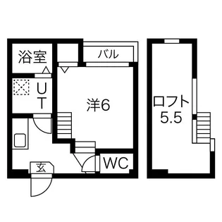 レンガース I【202【プラン1】号室】の間取り