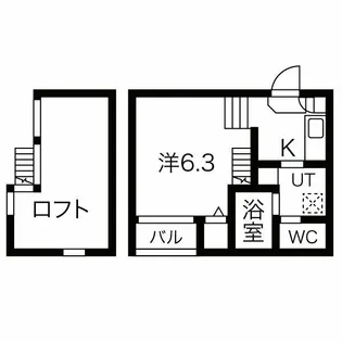 レクセラ【201【プラン3】号室】の間取り