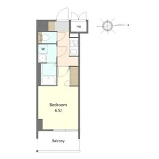 S-RESIDENCE名駅北alesia(アレシア)【2階】の間取り