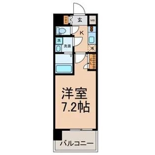 UURコート名古屋名駅【2階】の間取り