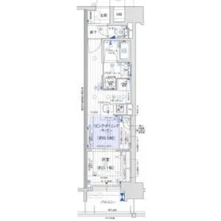 プレサンスロジェ上前津駅前THE RESIDENCE【2階】の間取り