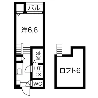 アパレシーダ【101【プラン1】号室】の間取り