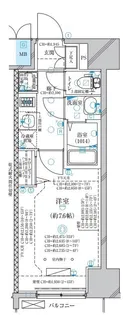 ディアレイシャス尾頭橋【902号室】の間取り