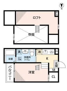 プラウド五番町(プラウドゴバンチョウ)【1階】の間取り
