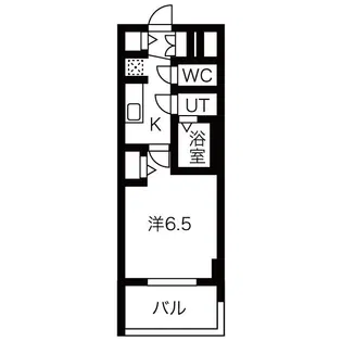 ファステートNAGOYA今池バレンシア【1404号室】の間取り