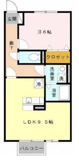 クレールヒルズ【2階】の間取り