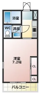 リブリ・Avance土師ノ里【1階】の間取り