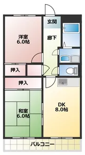マンションウメノ【3階】の間取り