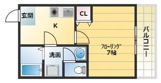 ピュアハイム【2階】の間取り