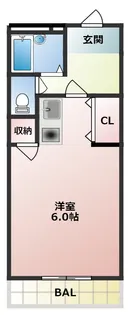 スタンドアップ藤井寺【3階】の間取り