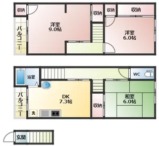 RENEW SAWADAの間取り
