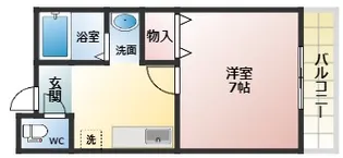 フォレストグリーンヴィラ【2階】の間取り