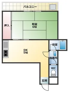 和泉ハイツ本館【3階】の間取り