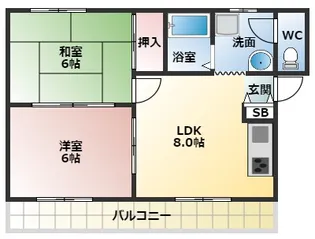 フェアモント【3階】の間取り
