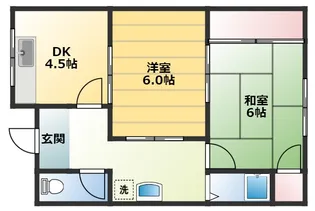 メゾン辻【2階】の間取り