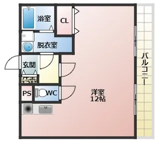 GrowGold【3階】の間取り