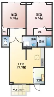 SMARTハズ【1階】の間取り