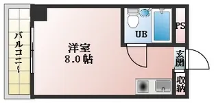 エスティライフ富田林【3階】の間取り