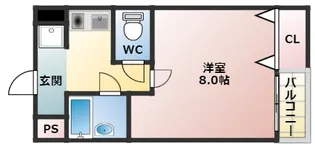 ルミエールS【3階】の間取り