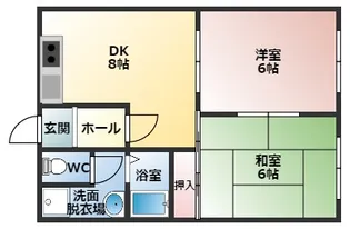 みどりマンション【2階】の間取り