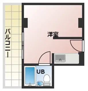 クレインファースト【4階】の間取り