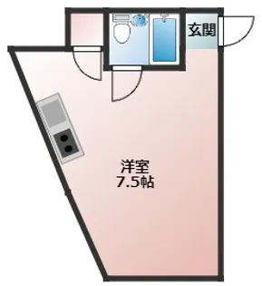 ファミリーハイツ【4階】の間取り