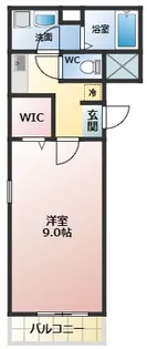グレンディール ティニー【3階】の間取り