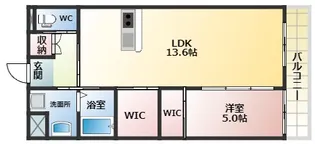 PARTIRE(パルティーレ)【1階】の間取り