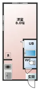 スリーコーポ【2階】の間取り