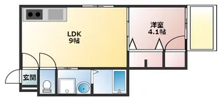 F asecia Attivo【1階】の間取り