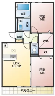 テロワール【3階】の間取り
