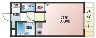 ルレクチェ【2階】の間取り
