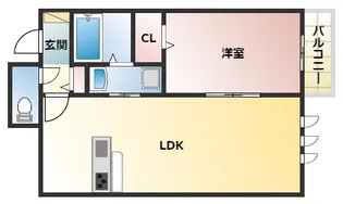 シャーメゾンニーム【1階】の間取り