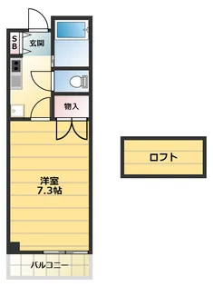 ラ・カサ・フェリス【3階】の間取り