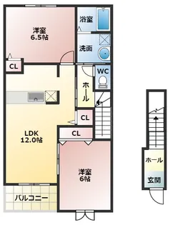 グランド・ルーチェ【2階】の間取り