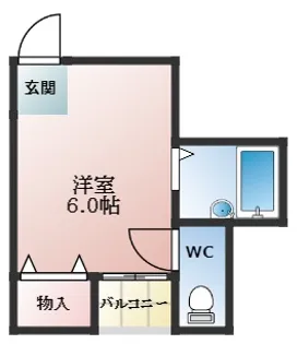 ビルシャナ上田【2階】の間取り