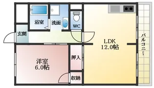 メゾン・ド・シャトレー【3階】の間取り