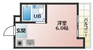 アドバンス恵我之荘【3階】の間取り