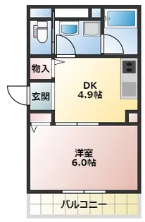 BELLUS【2階】の間取り